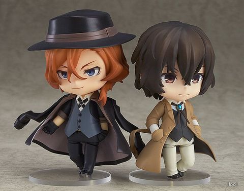 Bungo Stray Dogs dazai osamu & Nakahara Chuuya Japanese Anime Cute Figure Toys ► Photo 1/1