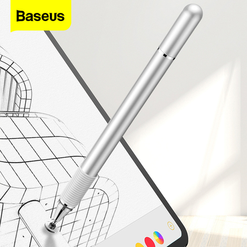 Baseus Capacitive Stylus Pen Touch Screen Pen For Apple Pencil 2 iPad Pro 9.7 10.5 12.9 2022 Tablet iPhone Smart Phone Penna Pen ► Photo 1/6