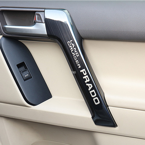 Stainless Steel Door Handle Trim Cover for Toyota Land Cruiser Prado 150 2010 2011 2012 2013 2014 2015 2016 2017 2022 ► Photo 1/6