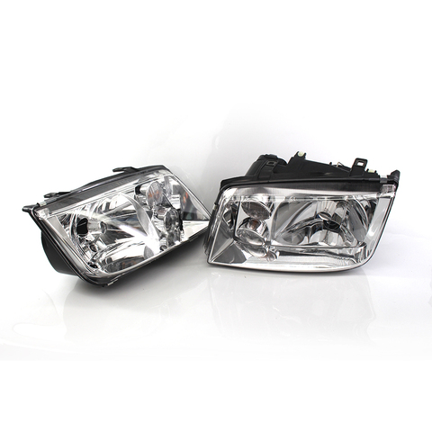 Headlight Assembly For Volkswagen VW Jetta Bora Mk4 1998~2004 Car Light Assembly Auto Headlamp Front Chrome Clear Car Headlights ► Photo 1/5