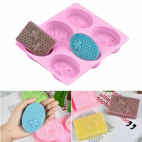 Oval Soap Mold 3D Silicone Soap Molds for Soap Making DIY Creative Soap  Forms 