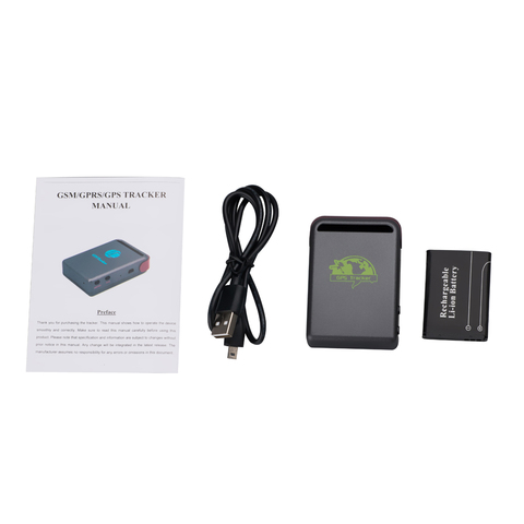 Free send  Mini GPS/GSM/GPRS Car Vehicle tracker tk102-2 Tracker tk102 TK102B with usb cable Realtime tracking device ► Photo 1/4