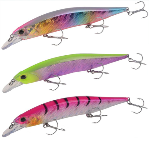 1pcs Minnow Fishing Lure Wobblers 13.5cm 17.5g Floating Jerkbait Crankbait Hard Artificial Bait 3D Eyes Bass Pike Fishing Tackle ► Photo 1/6