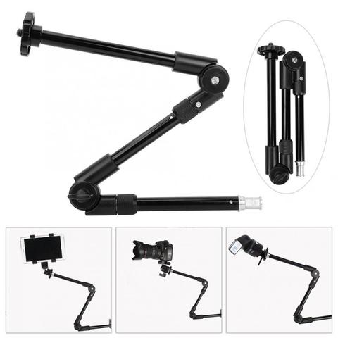 S-095 3 Section Adjustable Magic Arm Articulated Camera Universal Extension Bracket With 1/4 inch 3/8 inch Thread For Dslr Cam ► Photo 1/6