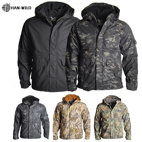 Outdoor Jacket Hiking Jacket Men Fleece Camouflage Hunting Clothes G8 Men Tactical Military Uniform Windproof Windbreaker ► Photo 1/6