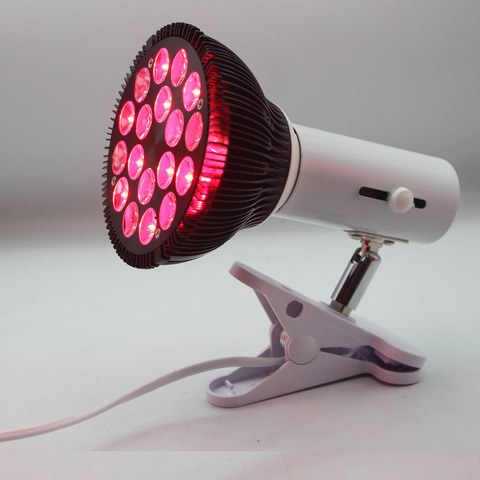 Pain Relief 660nm 850nm Switch on/off 660nm Red Light Therapy E27 holder red Therapy bulb lamp for Skin and Pain,led grow light ► Photo 1/6