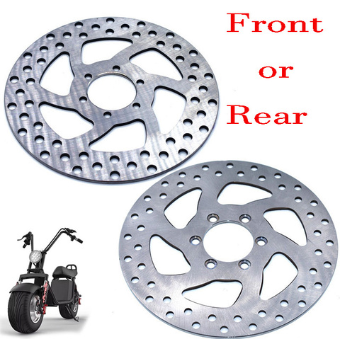 Front and Rear Disc Brake Plate Disc with 6 Mounting Hole for Halle Electric Scooter e-Bike ► Photo 1/1