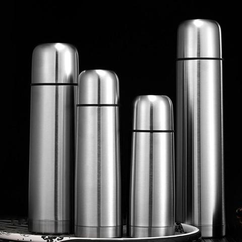 Portable Stainless Steel Thermoses Dual-layer Vacuum Bottle Coffee Bottle Vacuum Flask Tea Water Cup Thermal Jug Mug Drinkware ► Photo 1/6