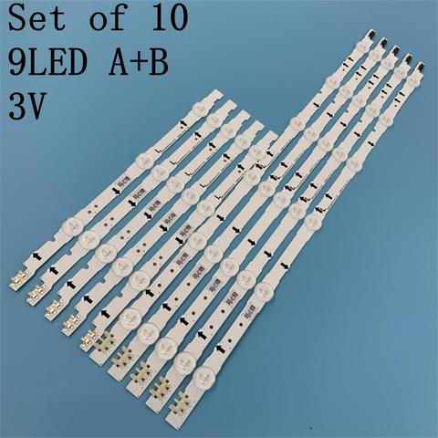 10pcs LED Backlight Strip 2014SVS40 D4GE-400DCA-R1 D4GE-400DCB-R1 For SamSung 40'' TV UE40H6500 UE40H5500 UE40H6200 UE40H5100 ► Photo 1/5