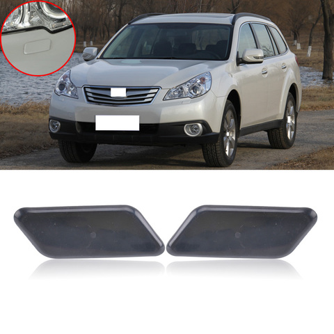 CAPQX For Subaru Outback 2010 2011 2012 Hight Quality Front Bumper Headlight Washer Cover Head Lamp Spray Nozzle Cover cap ► Photo 1/6