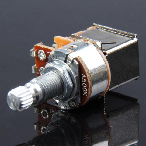 A500K B500K A250K B250K Push Pull Guitar Control Pot Potentiometer Guitar Parts & Accessories ► Photo 1/6