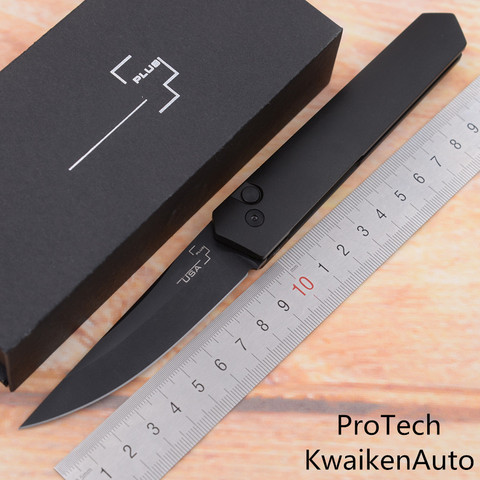 JUFULE OEM ProTech Kwaiken Mark 154CM blade Aluminum hunt camp Pocket outdoor Survival kitchen EDC Tool Tactical folding knife ► Photo 1/6