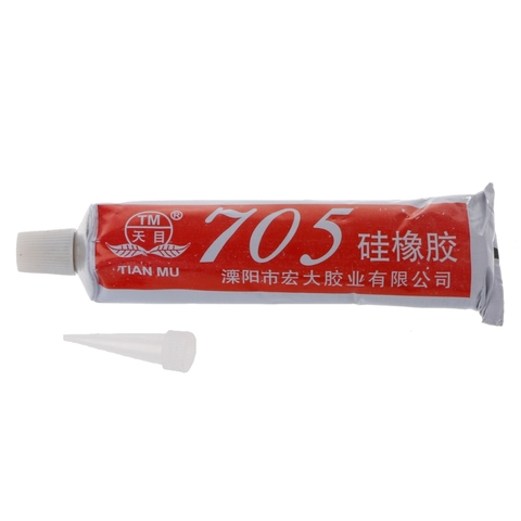 New 705 Silicone Clear Sealing Glue Waterproof Heat Resist For Electron Component Hardware ► Photo 1/6