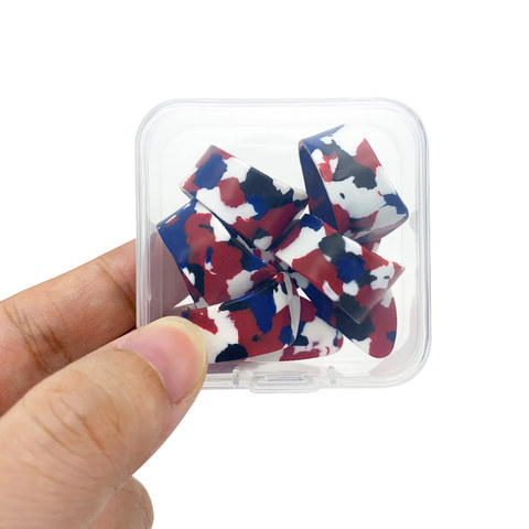 5pcs Thumb Finger Picks for Acoustic Electric Guitar with Plastic Storage Box Celluloid Mediator Fingerpicks ► Photo 1/6