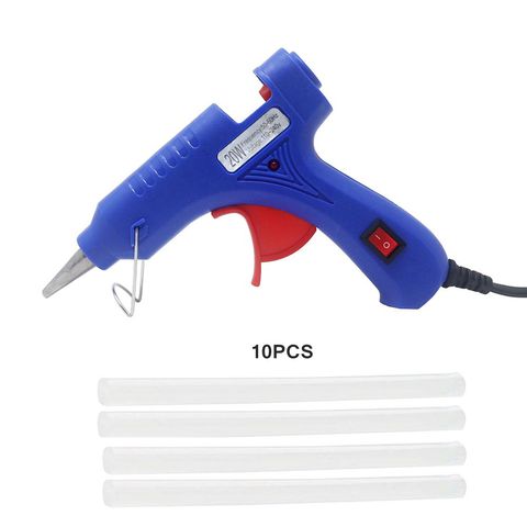 Glue Gun High Temperature Heater Melt Hot Glue Gun 20W Repair Tool Heating Glue Gun EU Plug 7mm Hot Melt Glue Sticks ► Photo 1/6