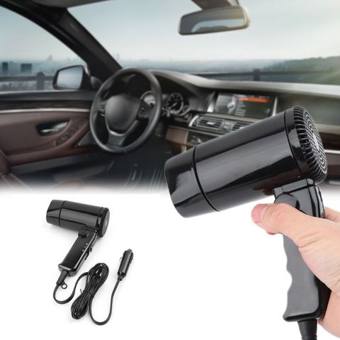 Drop ShiP portable 12V car styling hair dryer hot and cold folding hair dryer window defroster 10166 ► Photo 1/6