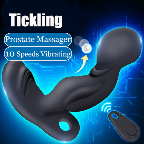 Wireless Remote Control Peristaltic Vibrating Male Prostate Massager Big Anal Plug Buttplug G-Spot Vibrator Gay Sex Toys For Men ► Photo 1/6