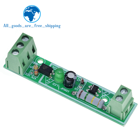 TZT 1-Bit AC 220V Optocoupler Isolation Module Voltage Detect Board Adaptive 3-5V For PLC Isolamento Fotoaccoppiatore Module ► Photo 1/6