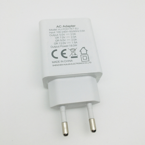 Original New 18W Fast Charger for Oukitel K7,K10000 Pro,K3,K6000 Plus Smartphone MTK PE Wall Travel Power Adapter ► Photo 1/1