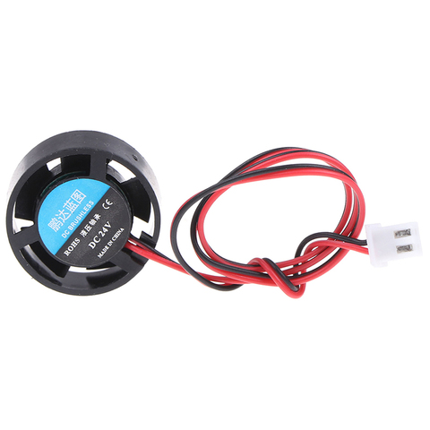 25.5x10mm 5V 9V 12V 24V Round Mini Cooling Fan For LED Lamps Computer Radiator ► Photo 1/6