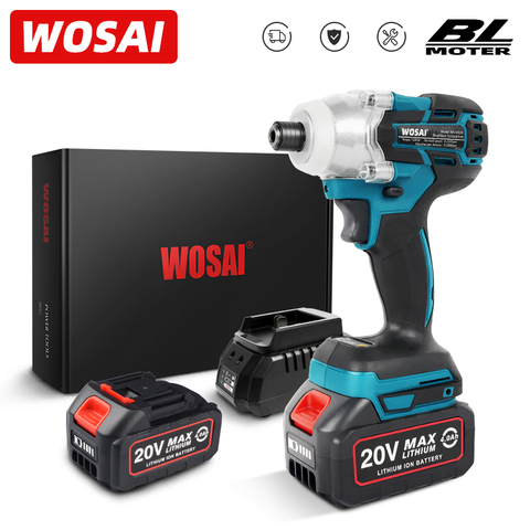 WOSAI MT-Series 20V Cordless Electric Screwdriver 155NM Brushless Motor Electric Impact Wrench Rechargable Drill Driver ► Photo 1/6