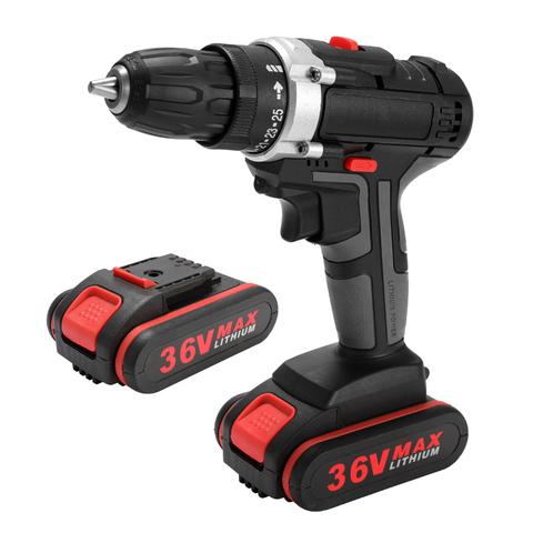 36V Multifunctional Electric Impact Cordless Drill High-power Lithium Battery Wireless Rechargeable Drills Electric Power Tools ► Photo 1/6