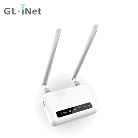 GL.iNet Spitz (GL-X750) 4G LTE OpenWrt Router AC750 Dual-Band Wi-Fi IoT Gateway VPN Client and Server built-in MicroSD slot ► Photo 1/6