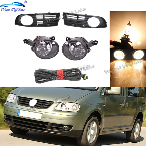 For VW Caddy 2003 2004 2005 2006 2007 2008 2009 2010 2011 New Front Bumper Fog Lamp Fog Light Wire ► Photo 1/1