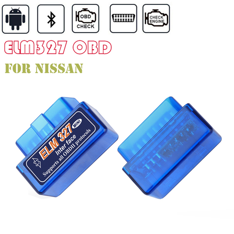 For Nissan Teana X Trail Qashqai J10 J11 Juke Rogue Nissan Torque Android Bluetooth OBD2 Diagnostic Tools ELM327 OBD2 Scanner ► Photo 1/6