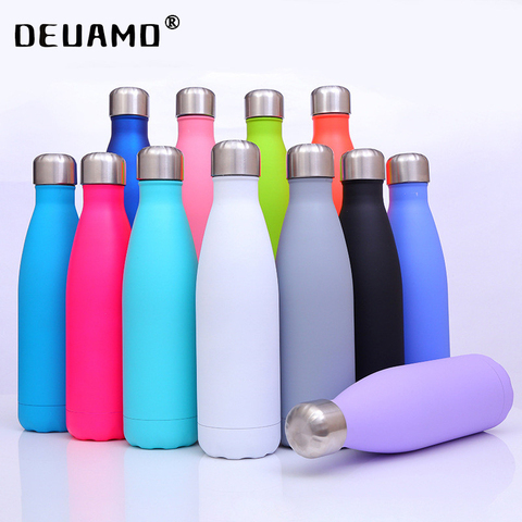Logo Custom Thermos Bottle For Water Bottles Double-Wall Insulated Vacuum Flask Stainless Steel Cup Outdoor Sports Drinkware ► Photo 1/6