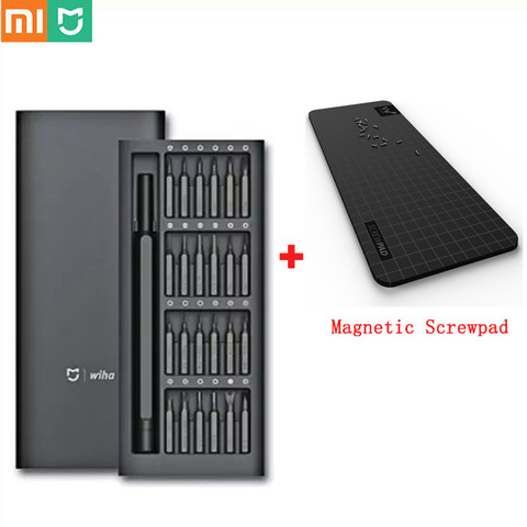 Xiaomi Mijia Wiha Daily Use Screwdriver Kit 24 In 1 Precision Magnetic Bits Box DIY Screw Driver Set for Smart Home ► Photo 1/6