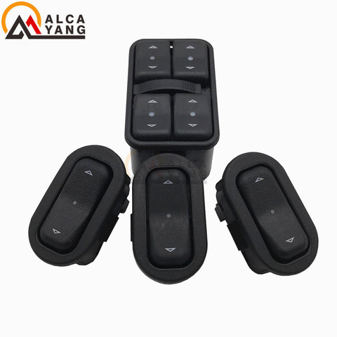Master Single Electric Power Window Switch Button 90561086 6240106 90561388 For Vauxhall Opel Astra G Zafira A 1998 - 2004 2005 ► Photo 1/6
