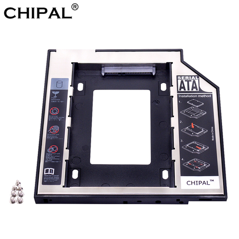 CHIPAL 2nd HDD Caddy 9.5mm SATA 3.0 for 2.5