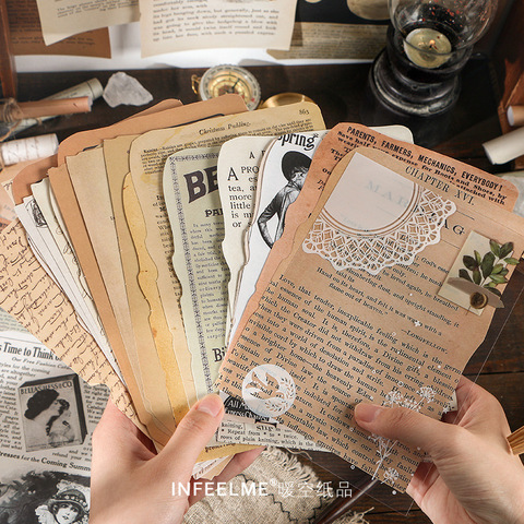 25 Sheets Journal Decorative Stickers Book Scrapbooking Stick Label Diary Stationery Album Vintage Study Stickers ► Photo 1/5