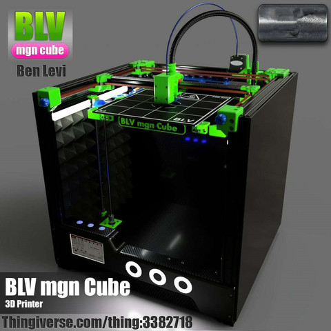 Affordable BLV MGN Cube 3d printer Lite kit SKR V1.3 board TMC2209 drivers Hiwin MGN12H linear rails ► Photo 1/1