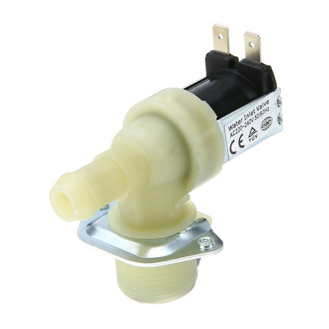 1pcs 3/4'' 14mm Dishwasher Water Inlet Solenoid Valve Male Connect thread For Washing Machine Cleaner AC 220V~240V ► Photo 1/5