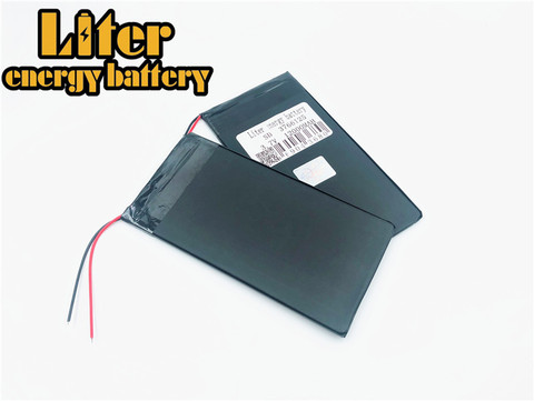 7.4v 12000mah U30gt U30gt1 U30gt2 Tablet Battery Plates 66mm * 3.7mm  Length 125mm 2  3766125 3566125 ► Photo 1/3