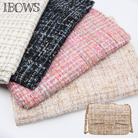 45*150cm Woolen Tweed Fabric Warm color Soft Weaved Needled Fabric for DIY Women Coat Knitted Fancy Suiting Crafts Sewing Fabric ► Photo 1/6