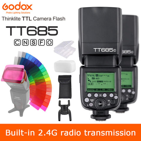 Godox TT685 TT685C TT685N TT685S TT685F TT685O TTL HSS Camera Flash Speedlite for Canon Nikon Sony Fuji Olympus Camera ► Photo 1/6