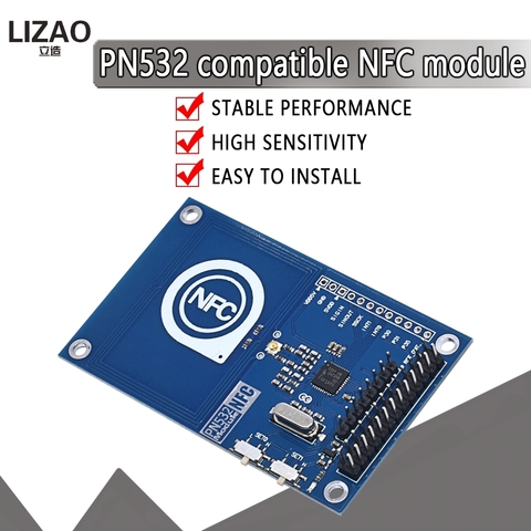 13.56mHz PN532 Precise NFC Module for arduino Compatible with raspberry pi /NFC card module to read and write ► Photo 1/6