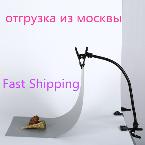 New Background Holder C Clamp Clip Camera Photo Studio Accessories Light Stand Flex Arm Reflector Photo Camara Fotografica ► Photo 1/6