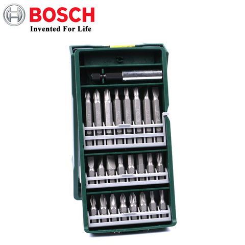 Original BOSCH Go 2 electric screwdriver bits set wireless power drill bits set 25pcs for BOSCH Go home DIY drill bits Set ► Photo 1/6