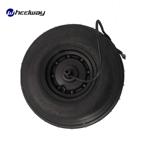 18 inch 60V1000W widen  motor 225 / 55-8 tire vacuum tire electric motorcycle wheel brushless non-gear hub motor ► Photo 1/6