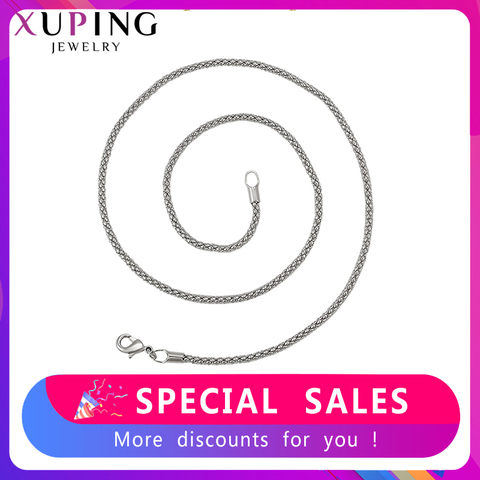 Xuping Environmental Copper Necklace for Women New Arrival Bridal Jewelry Party Weeding Gifts Dropshipping 45657 ► Photo 1/6