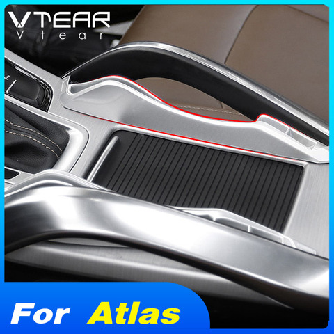 Vtear for Geely Atlas Emgrand NL-3 Proton X70 car center console armrest strorage box container organizer case accessories strip ► Photo 1/6
