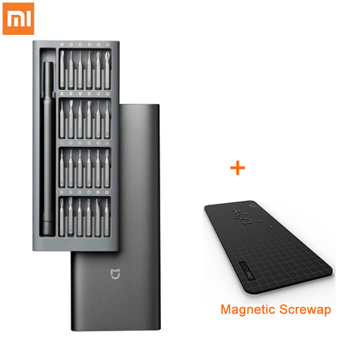 2022 New Original Xiaomi Mijia Daily Use Screw Kit 24 Precision Magnetic Bits Aluminum Box Screw Driver xiaomi smart home Kit ► Photo 1/6