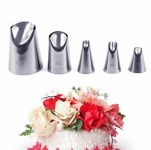 1/3/5pc/set of chrysanthemum Nozzle Icing Piping Pastry Nozzles kitchen gadget baking accessories Making cake decoration tools ► Photo 1/6