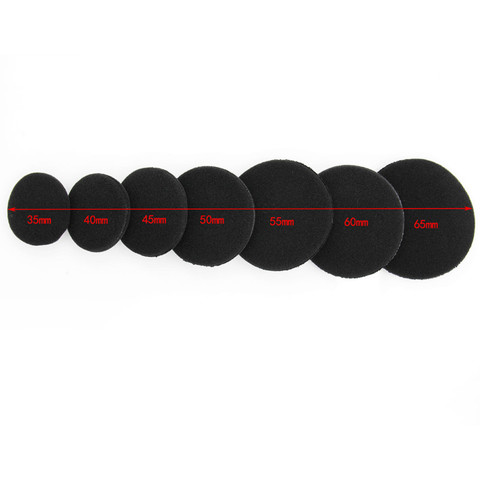 35/40/45/50/55/60/65MM Headphone Replacement Foam Pad Ear Pad Sponge High Quality Stretch Cotton Headphone Case Ear Pads ► Photo 1/6