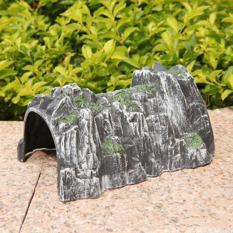 18cm Simulation Rockery Train Cave Plastic Track Train Rockery Railway Tunnel Simulated Cave Scene Model Toy High Quality ► Photo 1/5