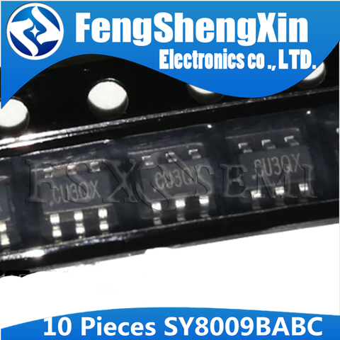 10pcs/lot SY8009 SOT23-6 SY8009B SOT-23 SY8009BABC SMD  dc-dc voltage stabilized IC ► Photo 1/1